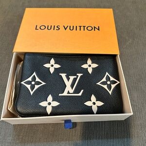 Louis Vuitton Double Zip Pochette M80787 – Monogram Empreinte – NWT